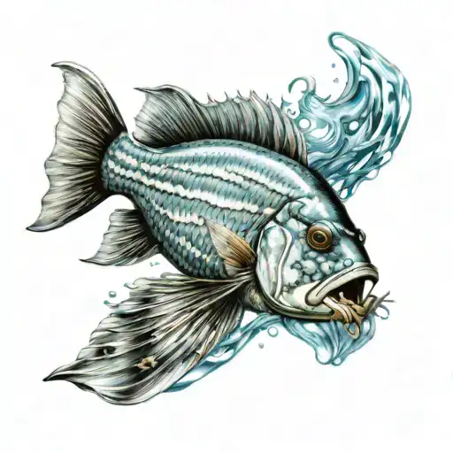 Australian Salt Water Fish Variety Swimming Gracefully