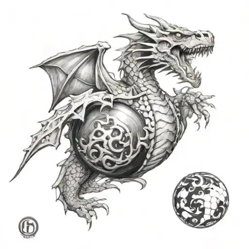 Dragon Boll Z On The Chest