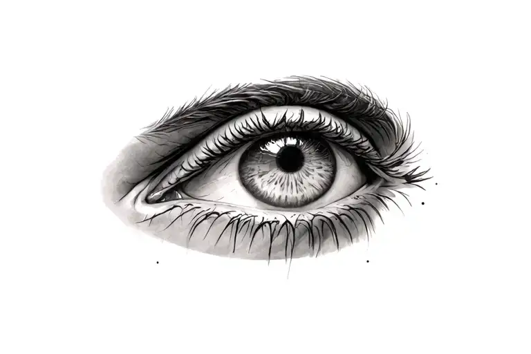 Micro Realism Style Tattoo Design