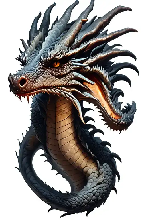 Grifs Of A Dragon In 3D