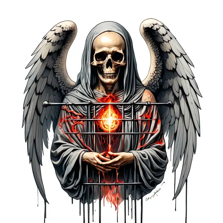 Angel Of Death Imprisoned