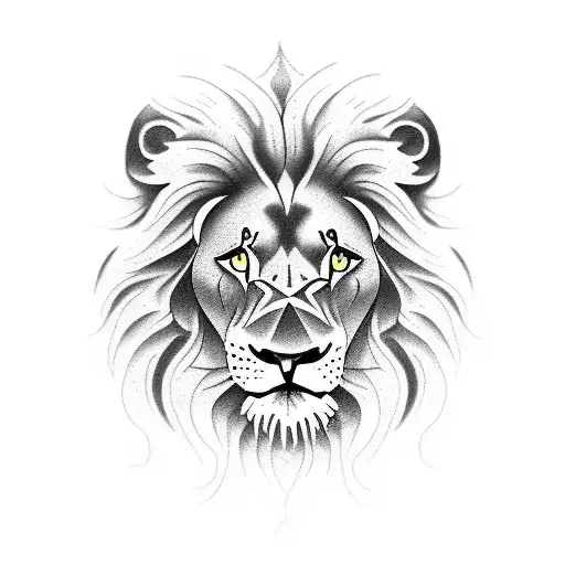 Coverup For Lion Tatto Woman Flowers