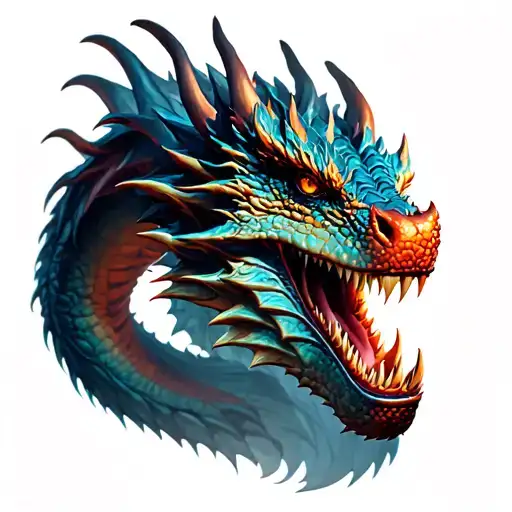 Grifs Of A Dragon In 3D
