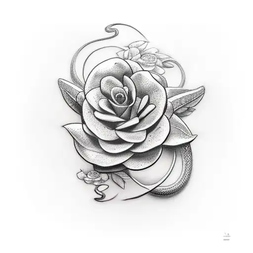 Camilla Flower And Snake