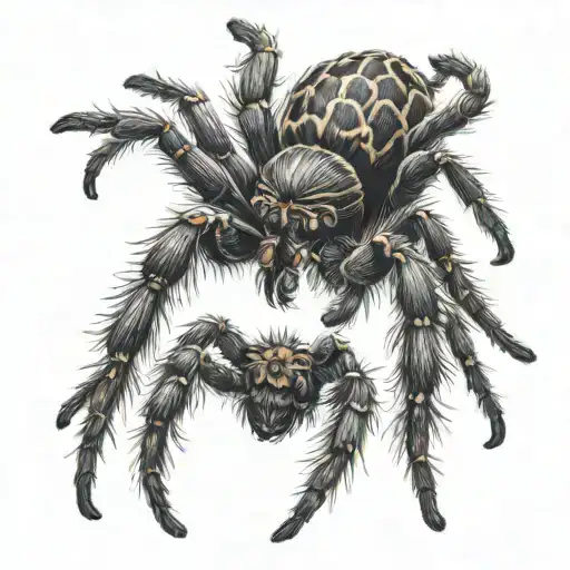 P Metalica Tarantula Spider