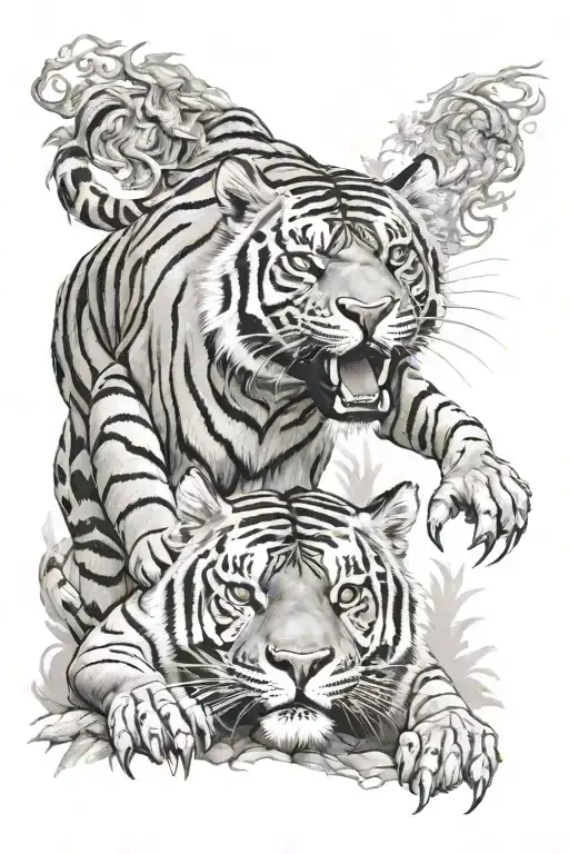 Jungle Book Shere Khan And Th Flaming Man Picture