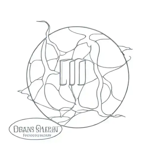 Abstract Representation Of Organ Transplantation