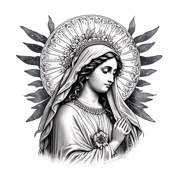 Virgen My Granny And Galaxy