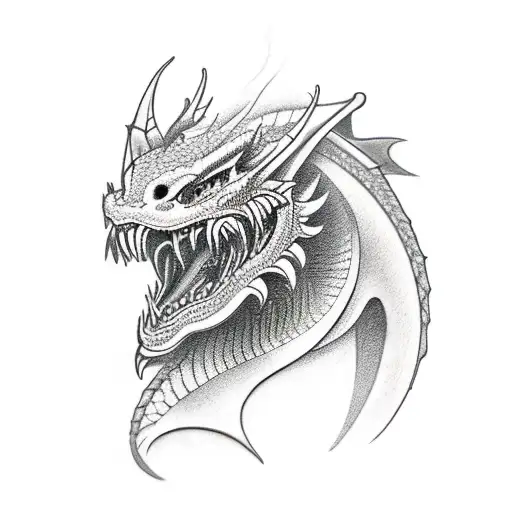 Dragon Face Sideview