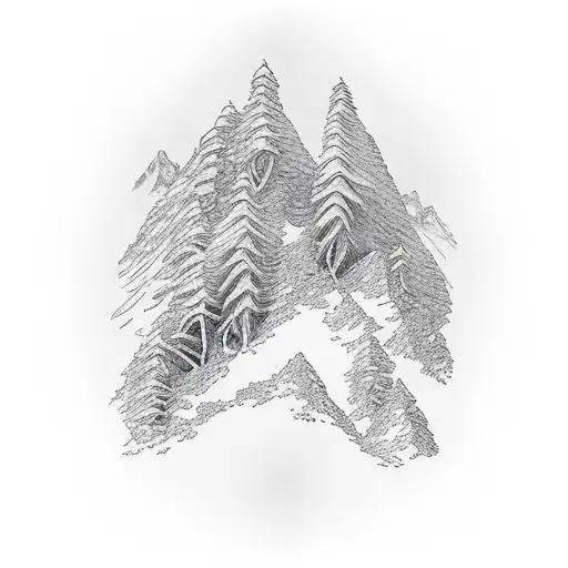 Coles Bay Mountain Ranges