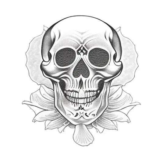 Hunter S Thompson Sugar Skull Jack Daniels