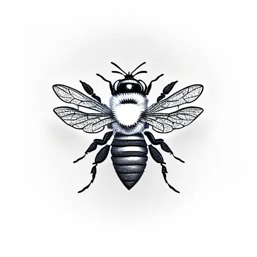 Bee On Marijuana Flower