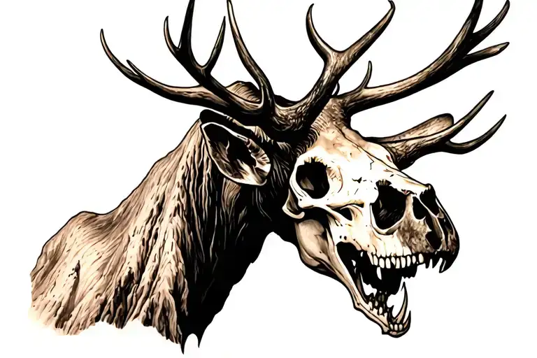Elk Skull Mountain Black
