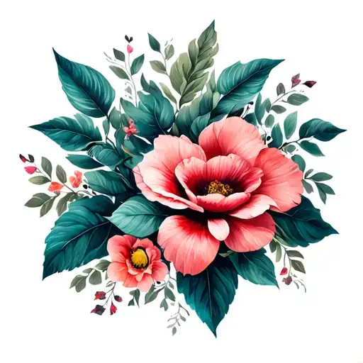 Phanter Flowers Ans Lettering