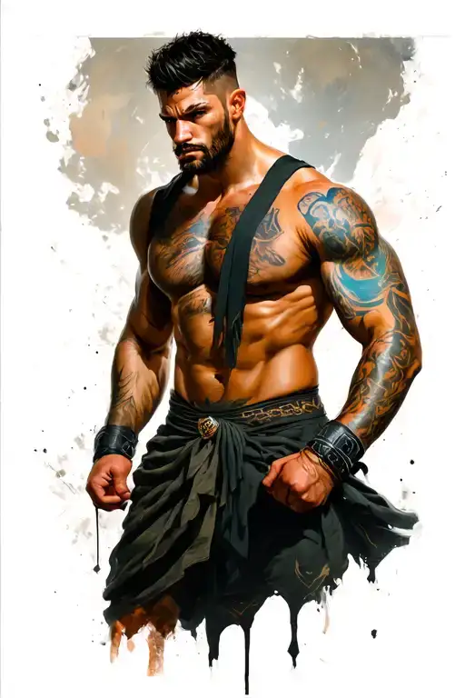 Alpha Male Fighter Human Fantasy