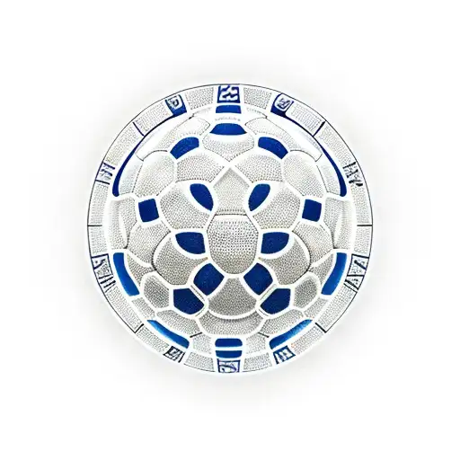 Combine The Uruguay Flag With A Soccer Ball