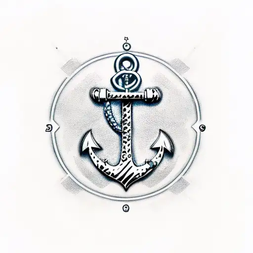 Anchor With A Big Pirate Bessel