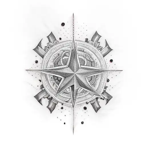 Wither Star White And Crimson Red