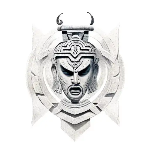 Tribal Abstract Greek Spartan