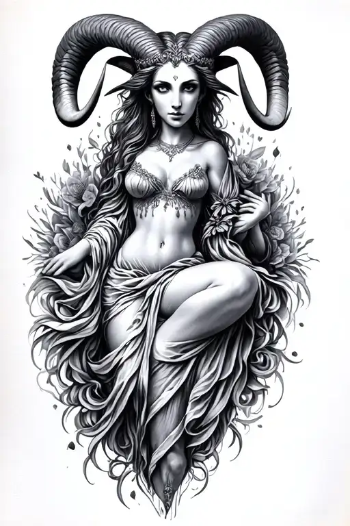 Aries Sexy Goddess Surrounded