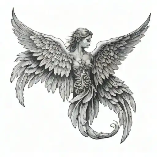 Realistic Angel Devil Wings Not Person Just This Wings For Neck