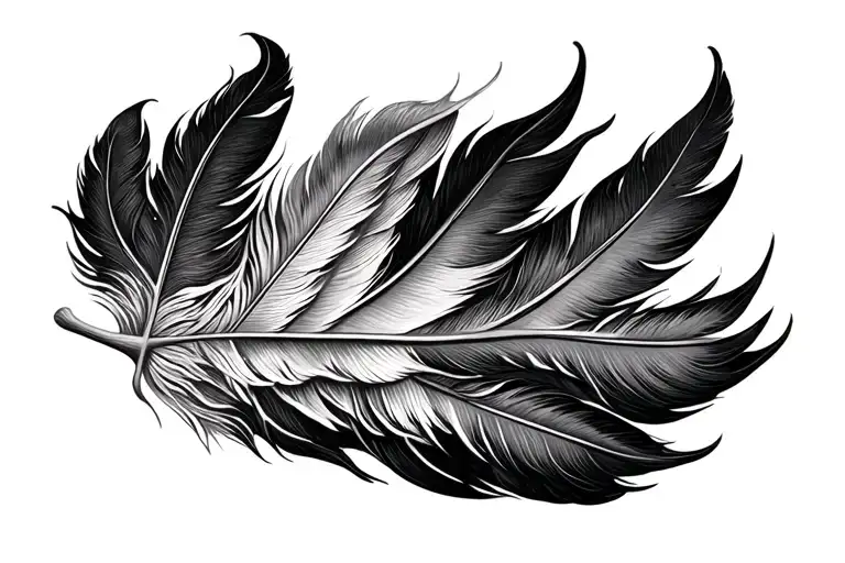 Feather Outline