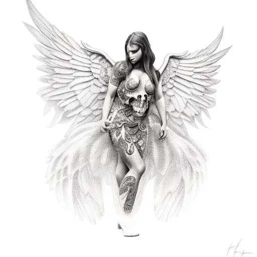 Female Fallen Angel