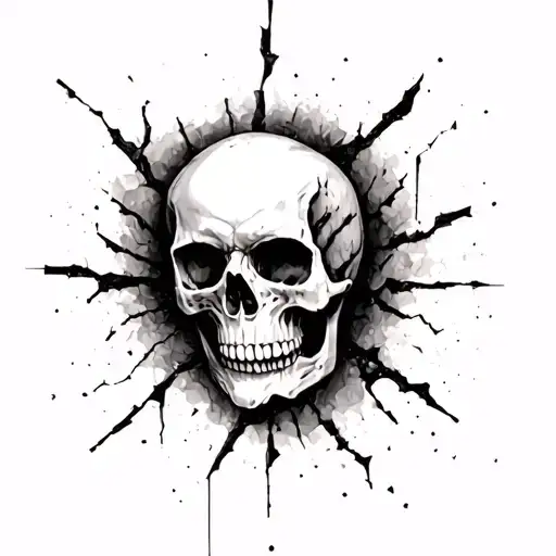 Broken Soul Skull
