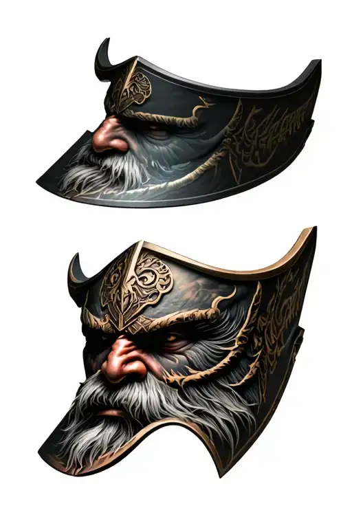 Valhalla Road Visor Odin