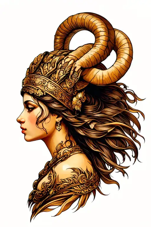 Aries Sexy Goddess Athena