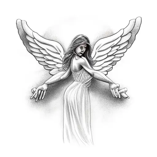 Female Falling Angel