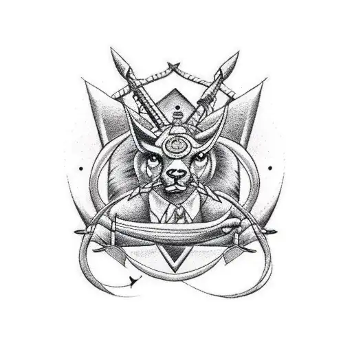 Badass Sagittarius Archer