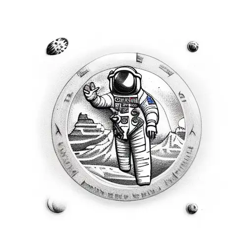 Astronaut In The Grand Canyon