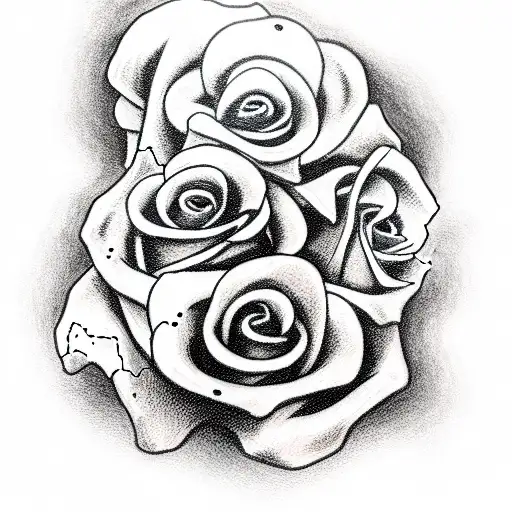 Skull And Roses
