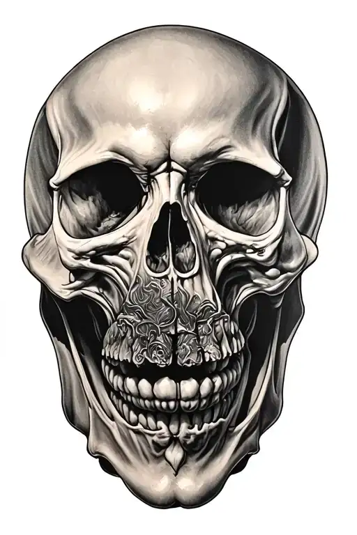 Raabe Skull Wearing