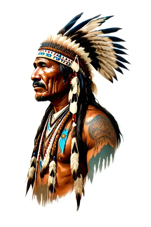 Native American Father