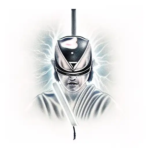 Katana With Electric Lightning