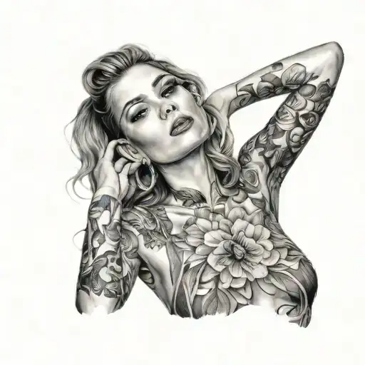 Beautiful Woman Posing