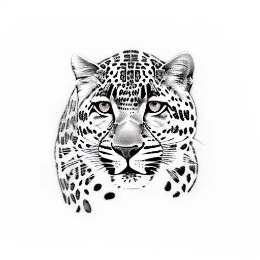 Quiet Leopard Creeping In The Forest