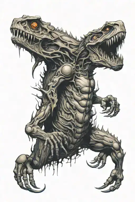 The Mimic Tattoo From The Game Prey