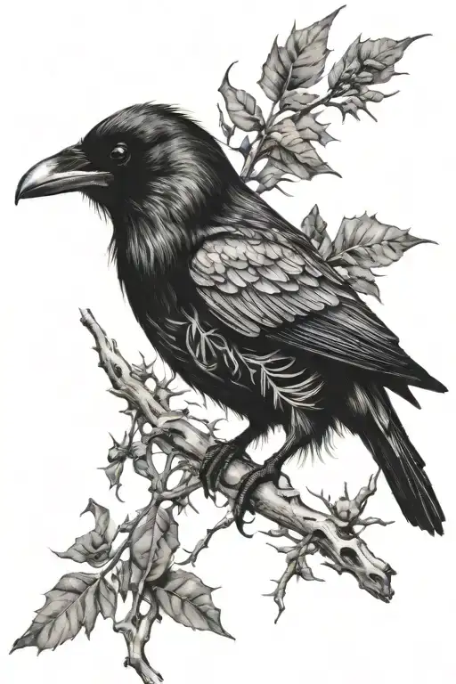 Raven Among Thorns