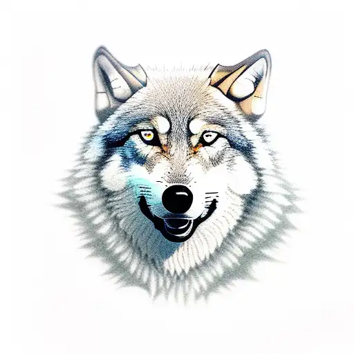 Wolves Around A Dead Animal