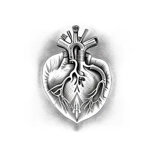 Dagger Through Human Heart