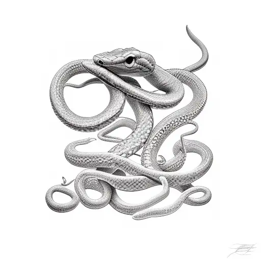 Baby Killing Two Snakes