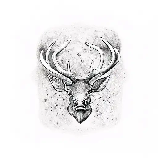 Antlers With Pumpkin