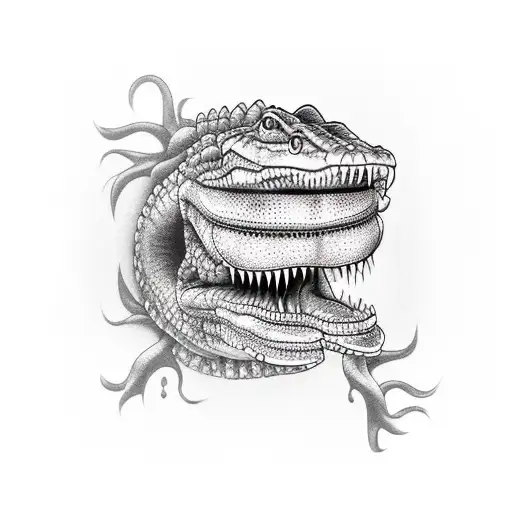 Sexy Female Crocodile