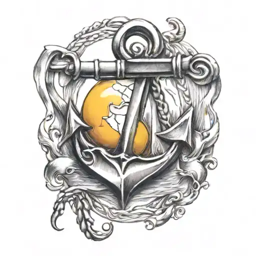 Anchor With Fried Egg