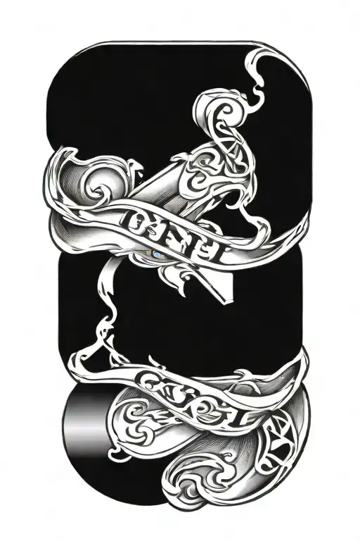 Infinity Sign With Letters C & L