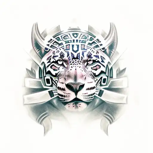 Aztec Jaguar Human Warrior