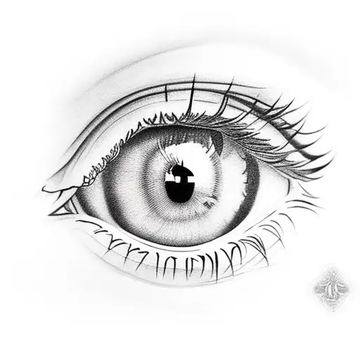 Girlfriends Eyes With Date We Met